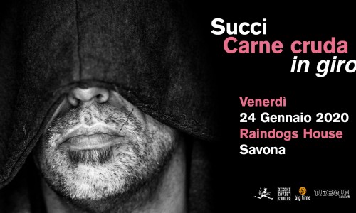 Succi - Carne cruda in giro - in concerto al Raindogs house, Savona  - Il video di “Algoritmo